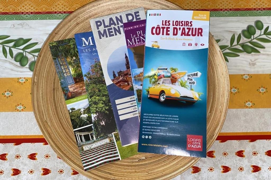 Le Montfleuri- Centre-ville - Parking Prive - Vue Apartamento Menton