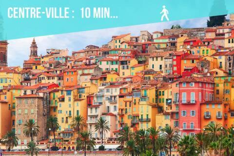 Apartamento Le Montfleuri- Centre-ville - Parking Prive - Vue Menton
